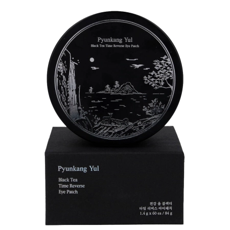 Pyunkang Yul - Black Tea Time Reverse Eye Patch - Hidrogelinės akių plokštelės - 60vnt