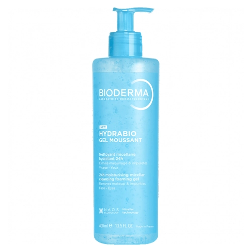 Bioderma - Hydrabio Gel Moussant - Drėkinamasis Veido Prausimosi Gelis - 400ml