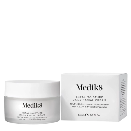 Medik8 - Total Moisture Daily Facial Cream - Intensyviai Drėkinantis Veido Kremas - 50ml