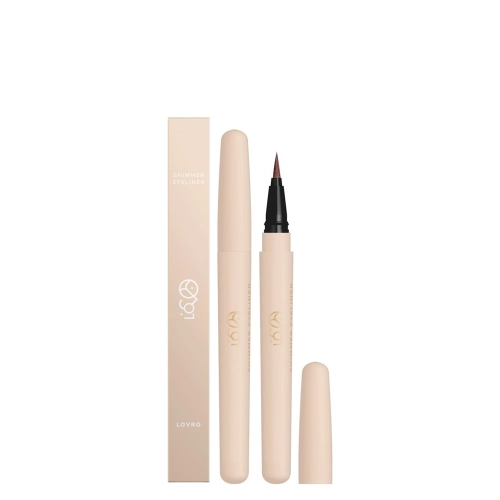 LOVRO - Shimmer Eyeliner - Blizgantis Skystas Akių Kontūro Pieštukas - 01 Chocolate - 0,6g