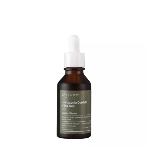 Mary&May - Houttuynia Cordata and Tea Tree Serum - Serumas nuo Aknės su Augaliniais Ekstraktais - 30ml