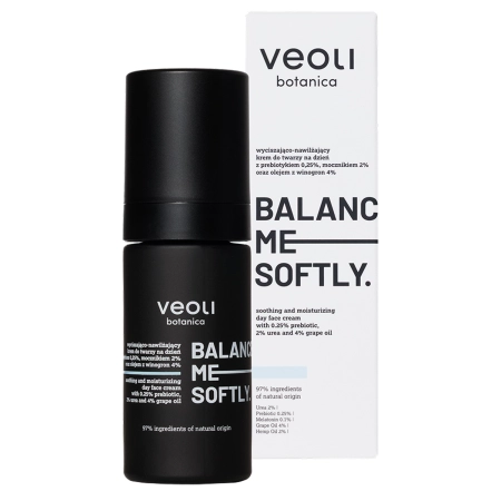 Veoli Botanica - Balance Me Softly - Raminamasis ir Drėkinamasis Dieninis Veido Kremas - 30ml
