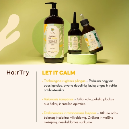 HairTry - Rinkinys Let It Calm