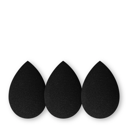 Ibra Makeup - Makeup Blender - Kempinėlių Rinkinys - Trio Black - 3vnt