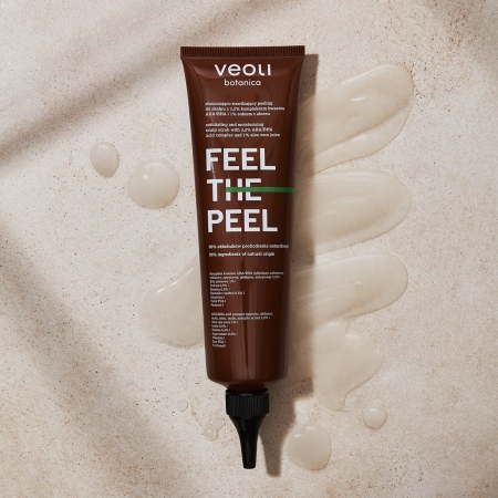 Veoli Botanica - Feel The Peel - Šveičiamasis ir Drėkinamasis Galvos Odos Šveitiklis - 150ml
