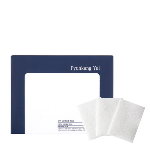 Pyunkang Yul - 1/3 Cotton Pad - Švelnūs kosmetiniai įklotai - 160vnt