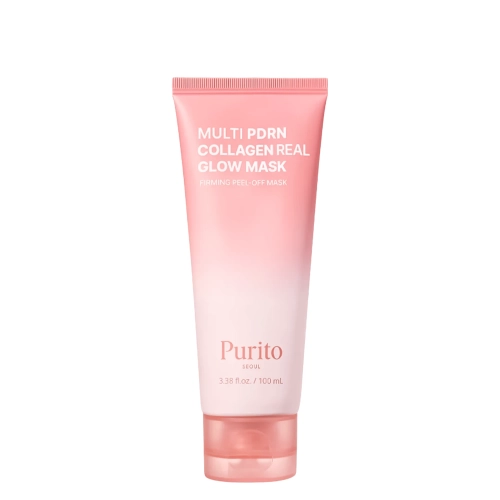 Purito Seoul - Multi PDRN Collagen Real Glow Mask - Glotninamoji Kolageno Kaukė - 100ml