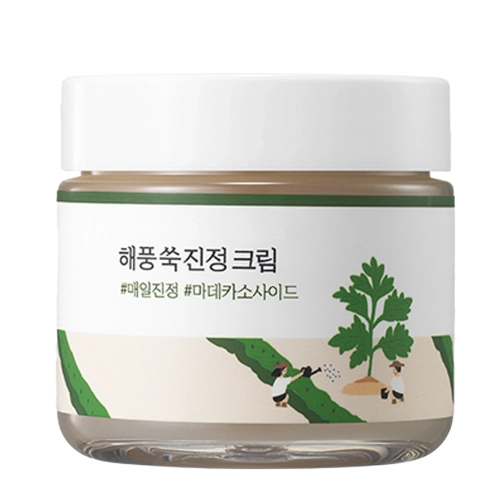 Round Lab - Mugwort Calming Cream - maitinamasis veido kremas - 80ml