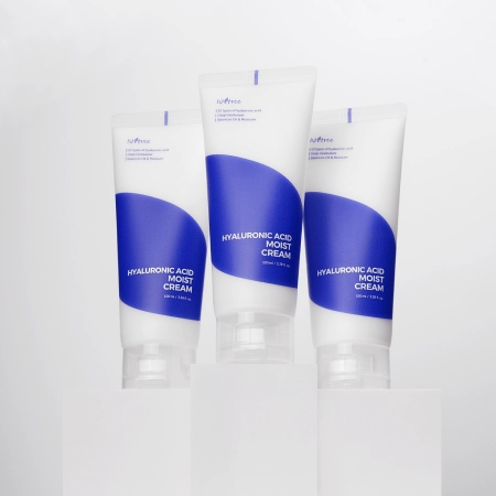 Isntree - Hyaluronic Acid Moist Cream – Drėkinamasis Kremas su Hialurono Rūgštimi – 100 ml