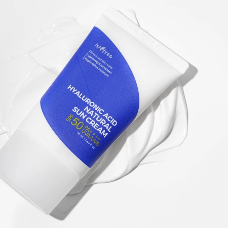 Isntree - Hyaluronic Acid Natural Sun Cream SPF50+/PA++++ - Kremas su Mineraliniu Filtru - 50ml