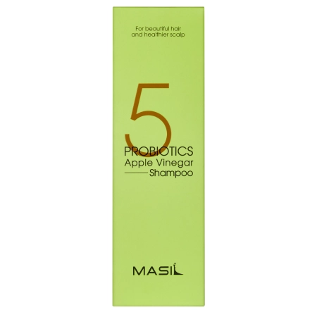 Masil - 5 Probiotics Apple Vinegar Shampoo - Valomasis Šampūnas su Obuolių Actu ir Probiotikais - 500ml