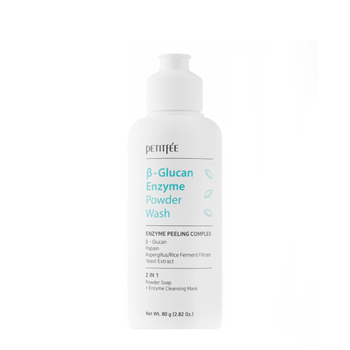Petitfee - Beta-Glucan Enzyme Powder Wash - Enziminiai Veido Valymo Milteliai - 80g