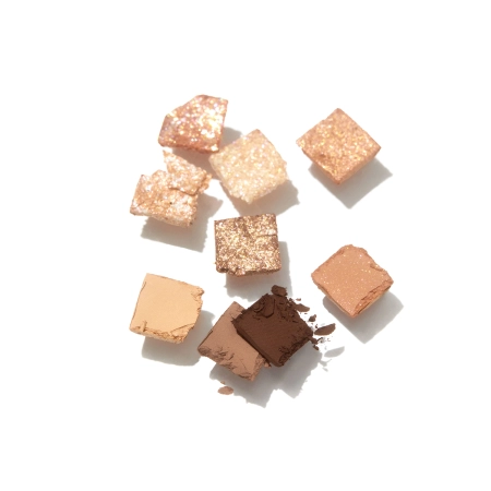 Unleashia - Glitterpedia Eye Palette - Veganiška Akių Šešėlių Paletė - 2 All of Brown - 6,6g