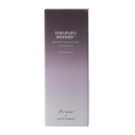 Haruharu Wonder - Black Rice Hyaluronic Toner Free - Bekvapis Tonikas Drėkinantis Veidui su Fermentuotu Ryžių Ekstraktu - 150ml