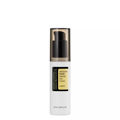 COSRX - Advanced Snail Peptide Eye Cream - Lengvas Drėkinamasis ir Maitinamasis Paakių Kremas su Sraigių Gleivėmis - 25ml