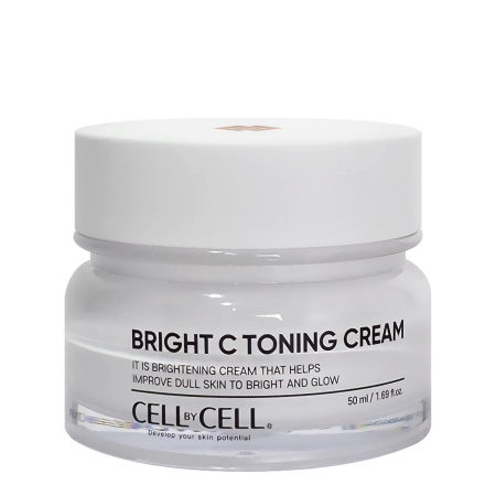 Cell by Cell - Bright C Toning Cream – Šviesinamasis Veido Kremas – 50 ml 