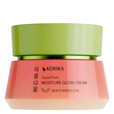 KORIKA - Superfruits Moisture Glow Cream - Drėkinamasis ir Švytėjimo Suteikiantis Veido Kremas - 50ml