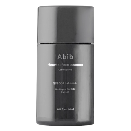 Abib - Heartleaf Sun Essence Calming Drop - Raminamoji Apsauginė Esencija su Širdies Lapeliais SPF50 PA++++ - 50ml