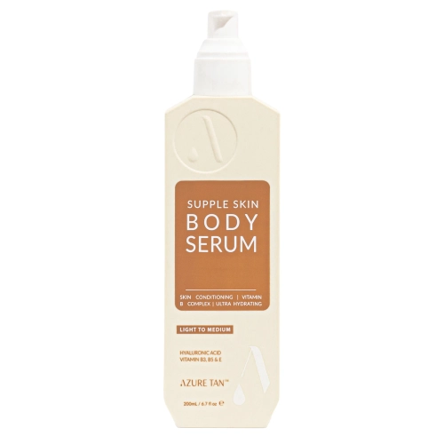 Azure Tan - Supple Skin Serum - Kūno Įdegio Serumas - Light to Medium - 200ml