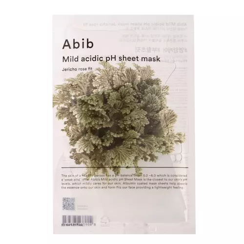 Abib - Mild Acidic pH Sheet Mask Jericho Rose Fit - Švelni Lakštinė Kaukė - 30ml