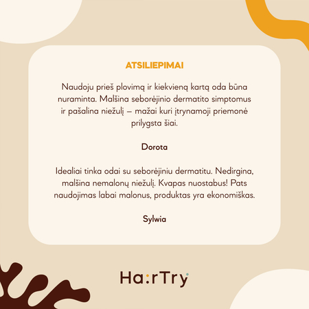 HairTry - Hydrate Hero - Drėkinamasis ir Raminamasis Galvos Odos Įtrynimas su NMF Kompleksu ir Ektoinu - 100ml