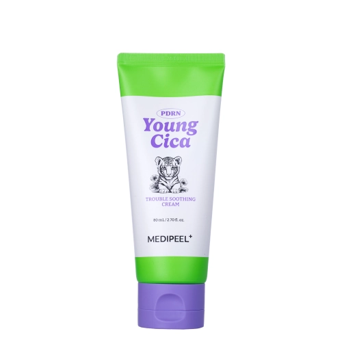 Medi-Peel - Young Cica PDRN Trouble Soothing Cream - Raminamasis Veido Kremas - 80ml