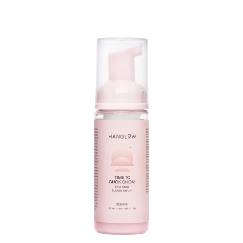 HanGlow - Time to Chok Chok! - One-Step Bubble Serum - Drėkinamasis Putų Serumas su Antioksidantais ir Postbiotiku - 50 ml