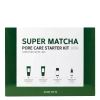 Some By Mi - Super Matcha Pore Care - Starter Kit - Kosmetikos rinkinys išsiplėtusioms poroms gydyti