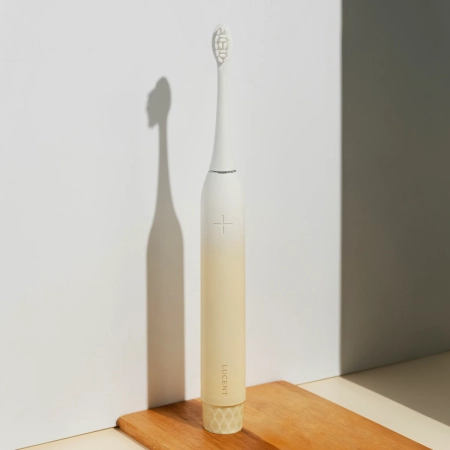 Lucent - Prism Sonic Electric Toothbrush - Soninis Dantų Šepetėlis - Vanilla Cream - 1vnt
