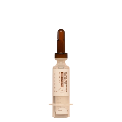 HEVEBLUE - Salmon Caring Centella New Pair PDRN Booster 100,000 Shot Essence - Atnaujinamasis Boosteri​s su Azijine Centele ir PDRN - 5ml