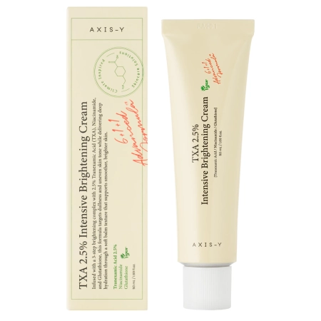 Axis-y - TXA 2.5% Intensive Brightening Cream - Intensyviai Šviesinantis Veido Kremas - 50ml