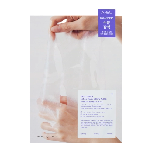 Dr. Althea - Jelly Seal Dewy Mask - Maitinamoji Lakštinė Kaukė - 28g