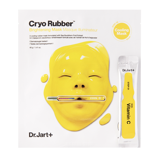 Dr.Jart+ - Cryo Rubber with Brightening Vitamin C – Šviesinamoji Veido Kaukė – 40 g