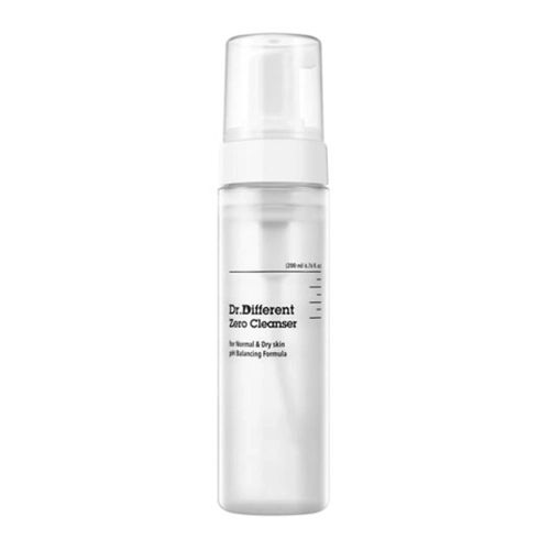 Dr.Different - Zero Cleanser for Normal & Dry Skin - Hipoalerginės Veido Prausimosi Putos - 200ml