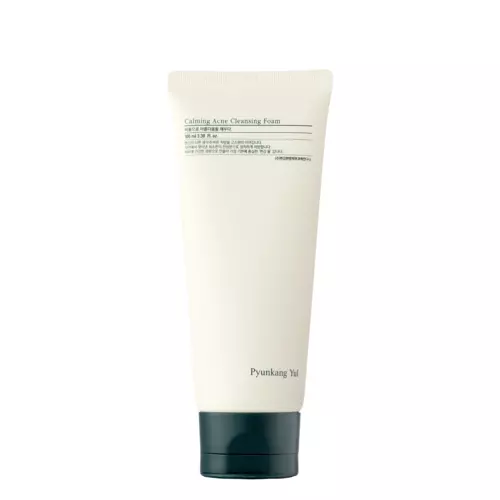 Pyunkang Yul - Calming Acne Cleansing Foam - Raminamasis putojantis valomasis kremas į aknę linkusiai odai - 100ml