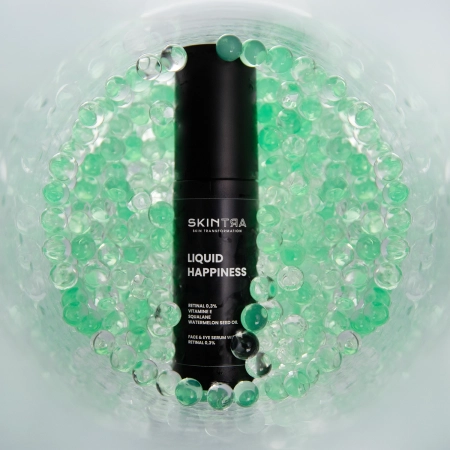 SkinTra - Liquid Happiness - Serumas su Retinaliu 0,3% Veidui ir Paakiams - 30ml