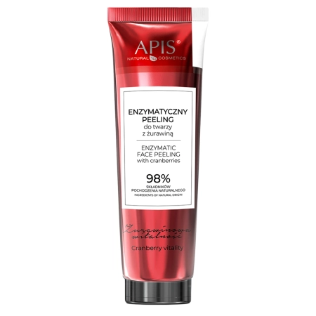 Apis - Enzymatic Face Scrub - Enziminis Veido Šveitiklis su Spanguolėmis - 100ml