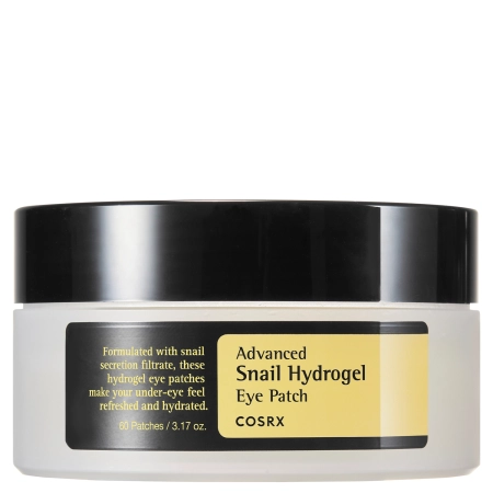 COSRX - Advanced Snail Hydrogel Eye Patch - Hidrogeliški Paakių Pleistrai su Sraigių Gleivėmis - 60 vnt