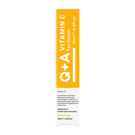 Q+A - Vitamin C Eye Cream - Šviesinantis paakių kremas su vitaminu C - 15ml