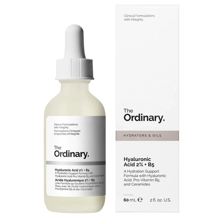 The Ordinary - Hyaluronic Acid 2% + B5 – Drėkinamasis Serumas su 2 % Hialurono Rūgštimi ir Vitaminu B5 – 60 ml