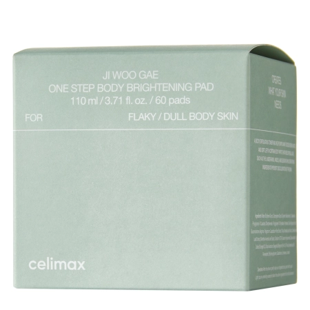Celimax - Ji.Woo.Gae One Step Body Brightening Pad - Šveičiamieji Kūno Diskeliai - 60vnt