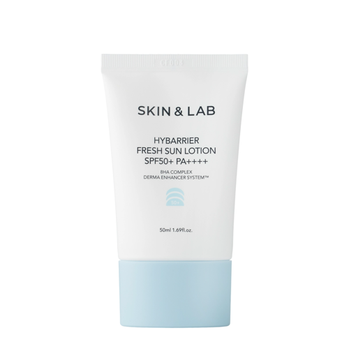 Skin&Lab - Hybarrier Fresh Sun Lotion SPF 50 PA ++++ – Drėkinamasis Veido Losjonas su SPF – 50 ml