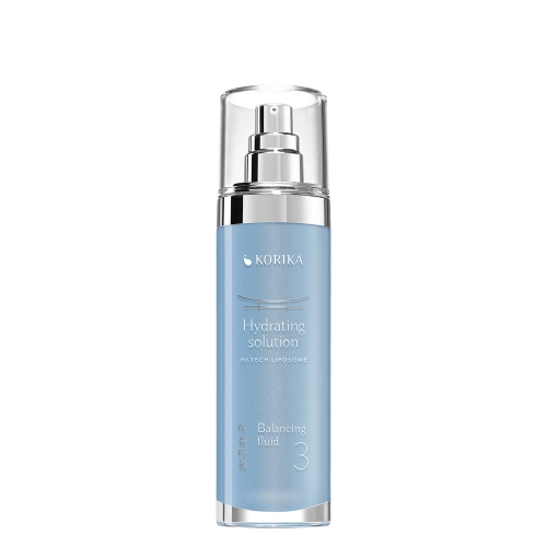 KORIKA - HI-TECH Liposome Hydrating Solution Balancing Fluid - Drėkinamasis ir Balansuojantis Veido Fluidas su Liposomomis - 120ml