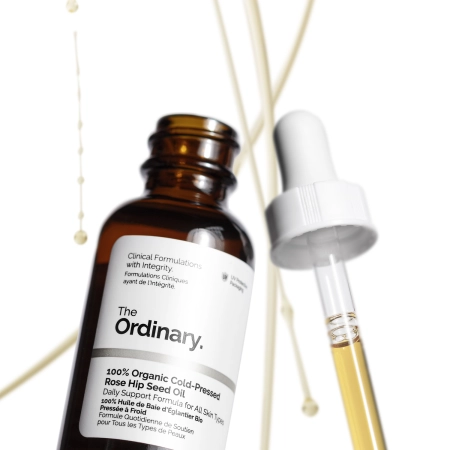 The Ordinary - 100% Organic Cold-Pressed Rose Hip Seed Oil – 100 % Ekologiškas Šalto Spaudimo Erškėtuogių Sėklų Aliejus – 30 ml