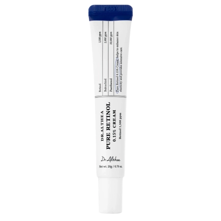 Dr. Althea - Pure Retinol 0,15% Cream - Nuo Senėjimo Kremas Veidui su Retinoliu - 20g