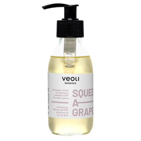 Veoli Botanica - Emulguojantis Aliejus Makiažui ir SPF Šalinti Sausai Odai - 150ml