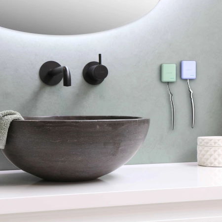 Lucent - Aurora Toothbrush Steriliser - Sterilizuojantis Dantų Šepetėlio Dėklas - Mint - 1vnt