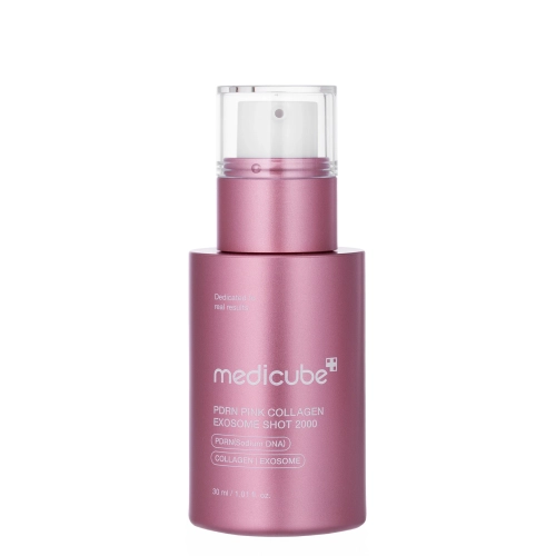 Medicube - PDRN Pink Exosome Shot Serum 2000 - Stangrinamasis Serumas su Mikroadatomis - 30ml