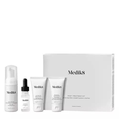 Medik8 - Post Treatment Kit - Pilnas Odos Priežiūros Rinkinys po Procedūros - 40ml+10ml+15ml+15ml