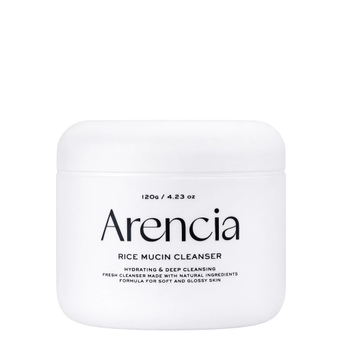 Arencia - Rice Mucin Cleanser - Skaistinanti ir Drėkinanti Veido Prausimo Pasta - 120g